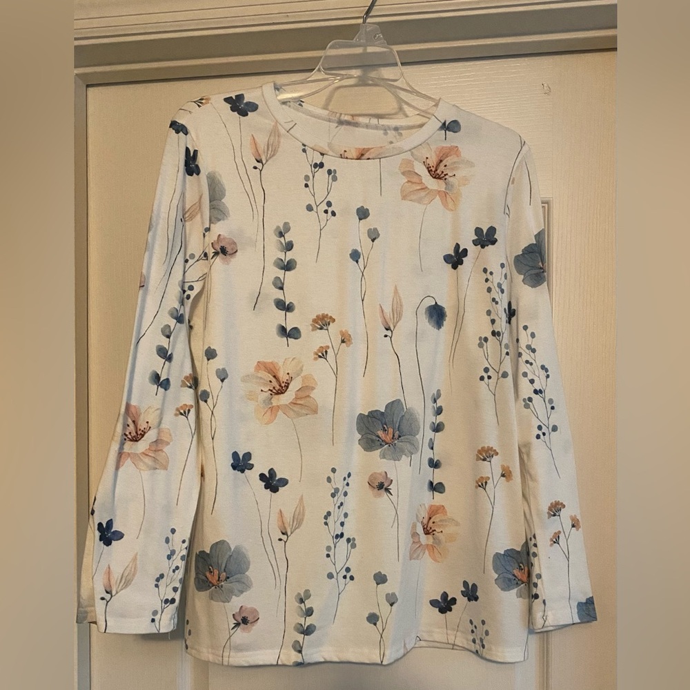 Floral Long Sleeve Top